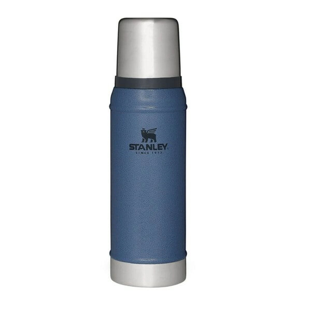 Blue Stanley insulated flask