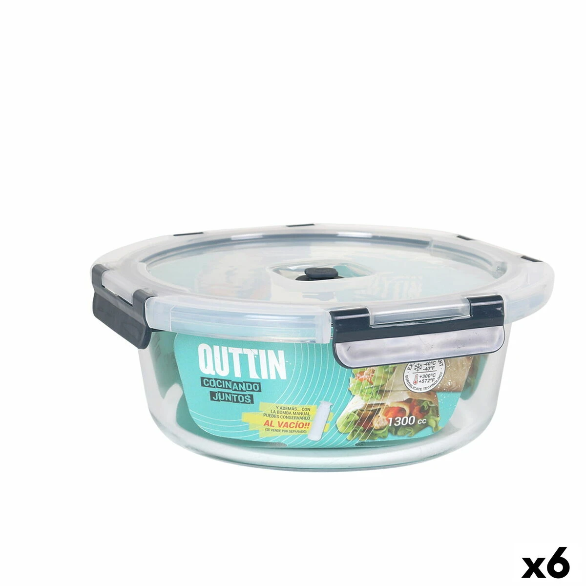 Clear food container