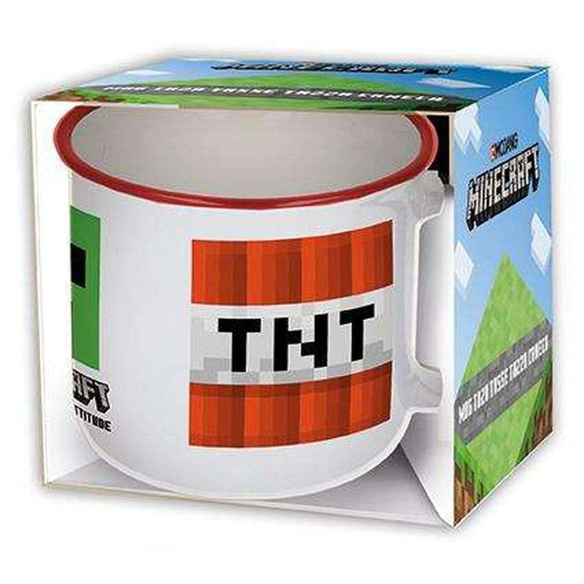 Minecraft TNT mug