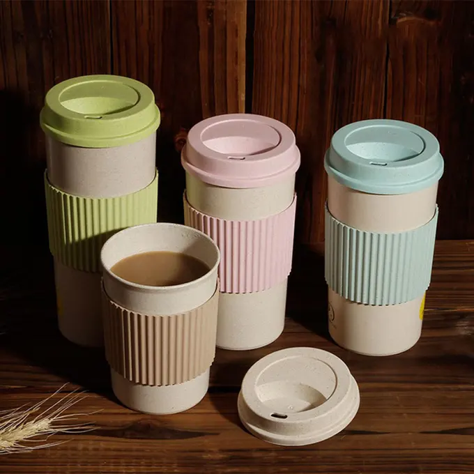 Set of mug in different colors